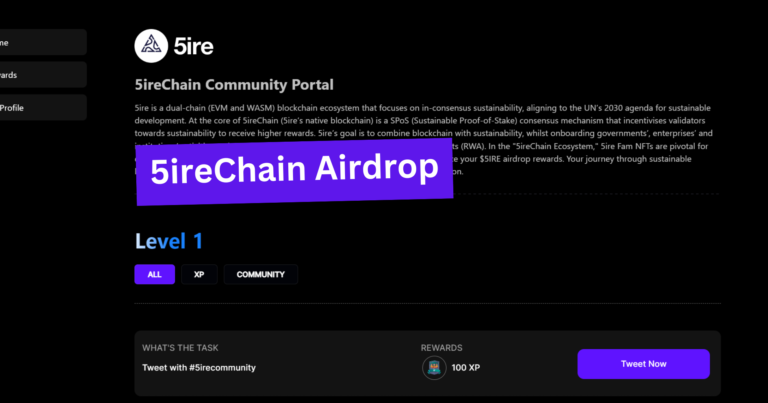 5ireChain Airdrop