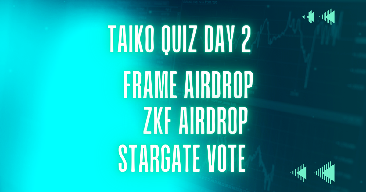 Taiko Quiz Day 2