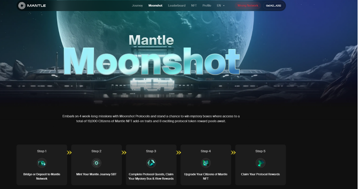 mantle moonshot