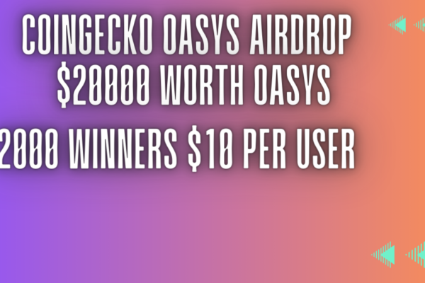 CoinGecko Oasys Airdrop